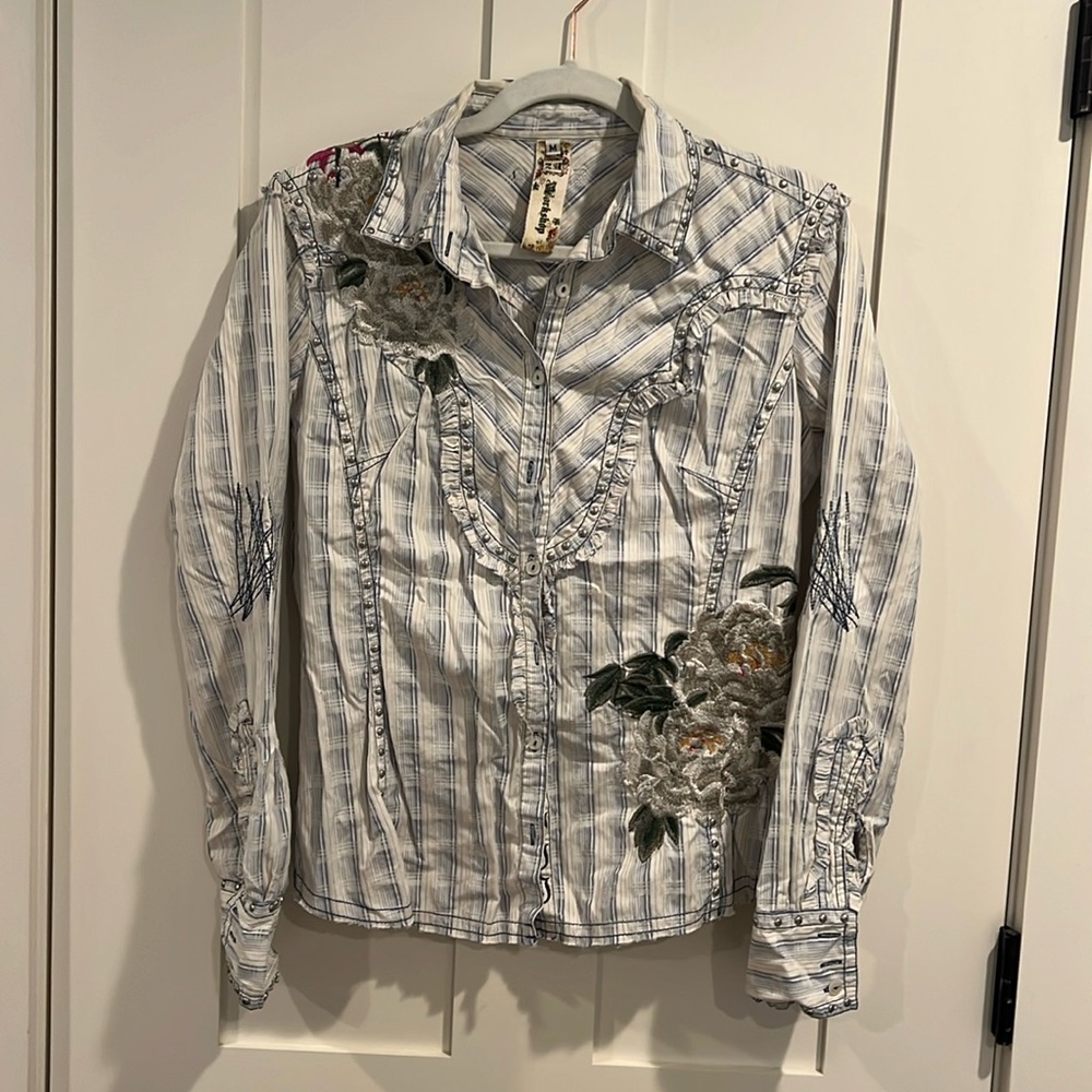 Johnny Was 3J Workshop One of a Kind shirt